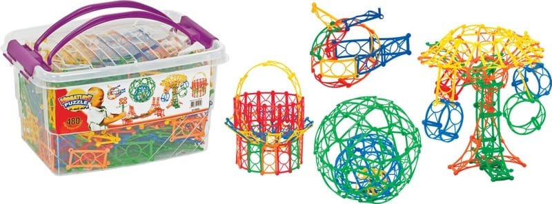 01905.jpg Конструктор мини пъзел 480 ел. 27х18х21 - Image 1