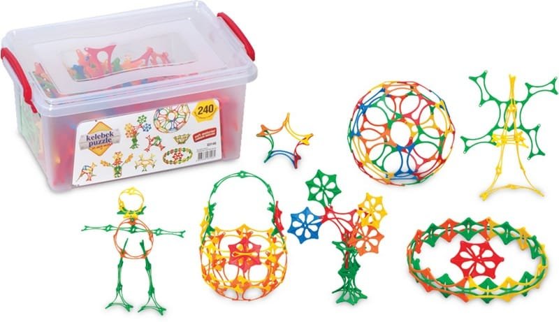 03146.jpg Конструктор пеперуда пъзел 240 ел. 24х17х12 - Image 1