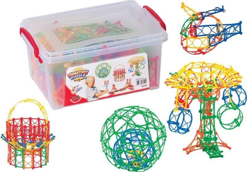 03149.jpg Конструктор мини пъзел 240 ел. 24х17х12 - Image 1