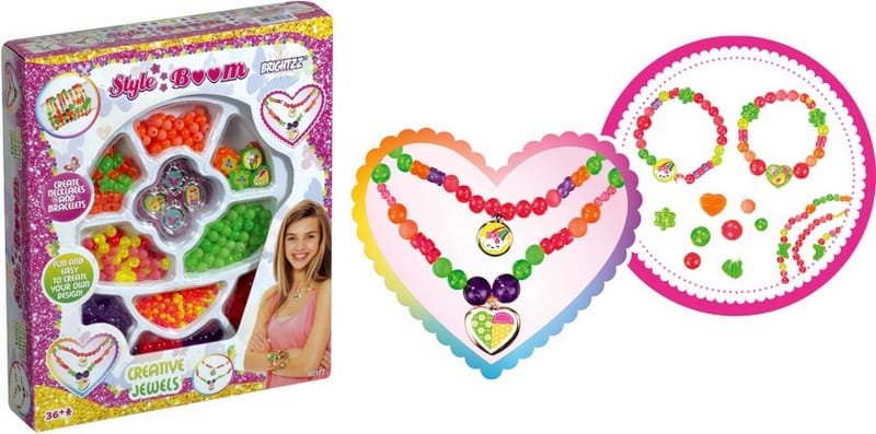 03177-001.jpg Креативен комлект направи си сам бижута с мъниста 25х5х29 - Image 1