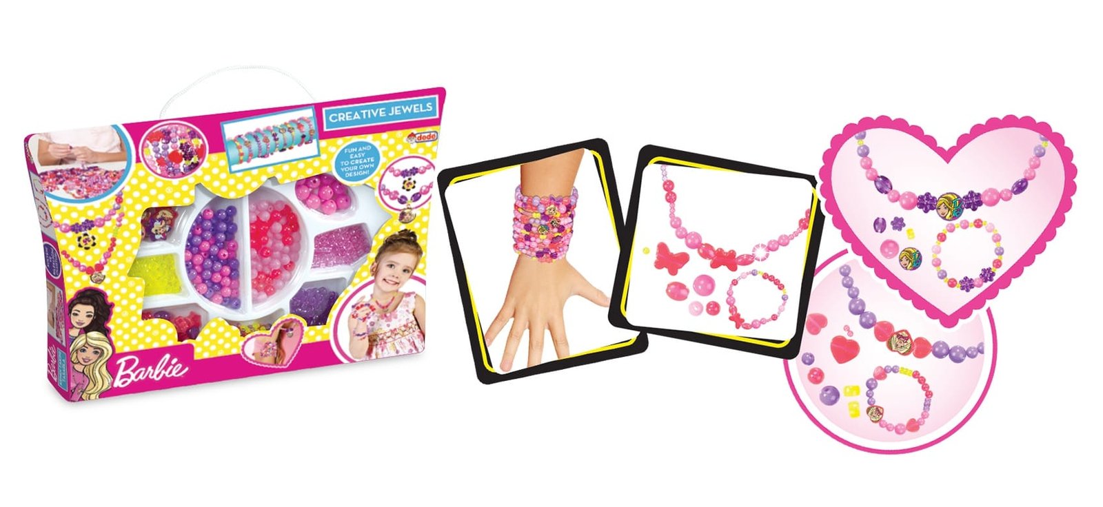 03180.jpg Барби креативен комлект направи си сам бижута с мъниста 33х6х21 - Image 1
