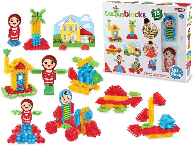 03311.jpg Конструктор кактус град 75 ел. 32х7х32 - Image 1