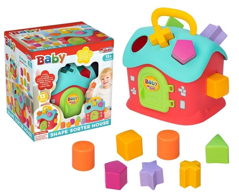 03418.jpg Къща за сортиране с 20х18х22 см - Image 1