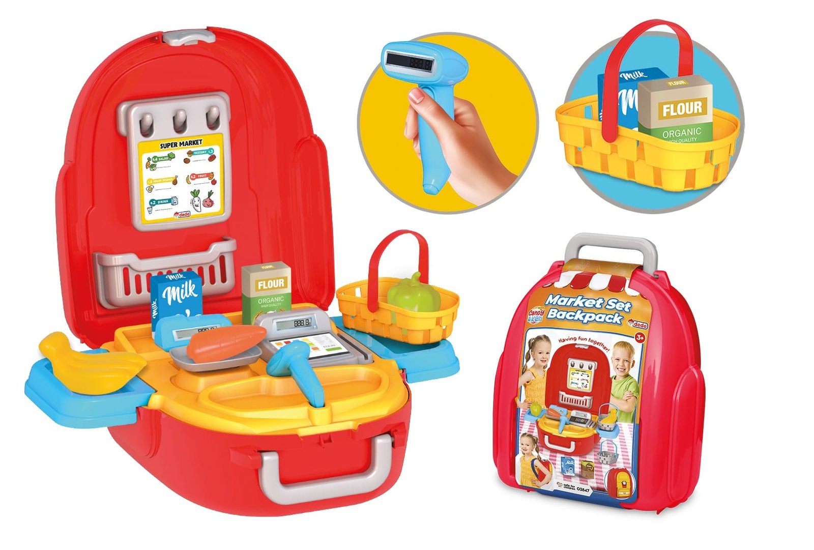 03847.jpg Раница с магазин с баркодчетец 24х27х13 - Image 1