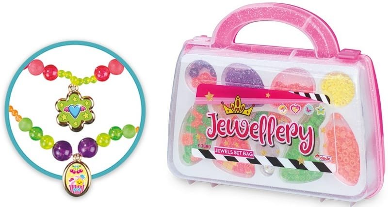 03890.jpg Креативен комлект направи си сам бижута с мъниста и куфарче 25x8x23 - Image 1