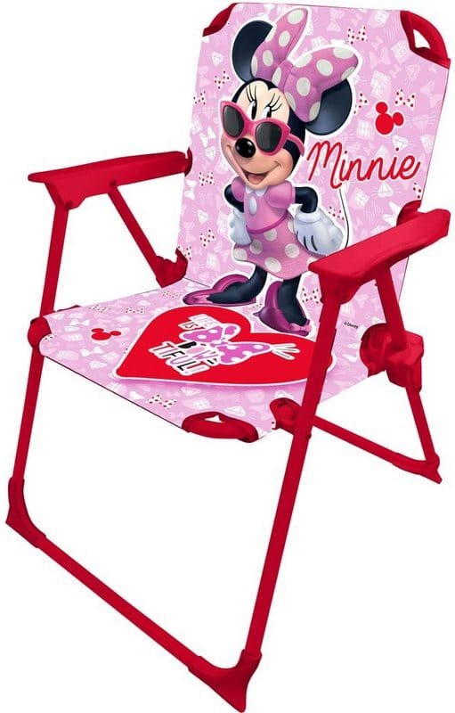 1-000563991.jpg Детско столче сгъваемо за къмпинг Мини Маус до 30 кг. 38х27х53 - Image 1