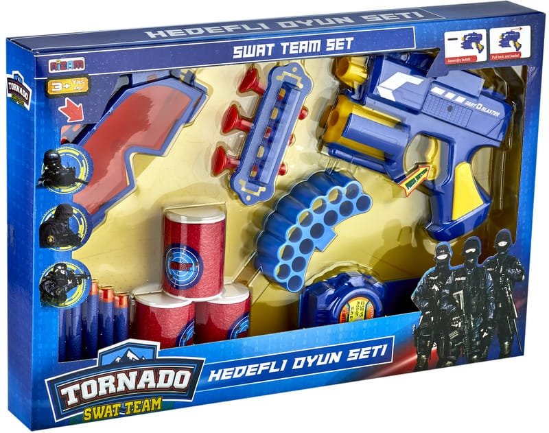 197.jpg Торнадо оръжеен комплект с меки патрони в кутия 45х30х6 - Image 1