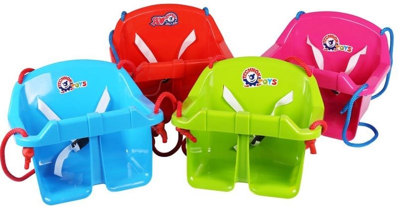 3015_2.jpg Люлка с въже 36х33х25 въже 110 см с халки метални до 25 кг - Image 1