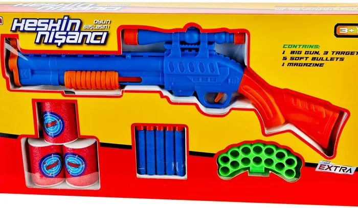 Снайперска пушка с оптика стрелба с меки патрони 50х26х7