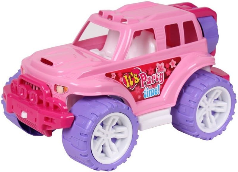 4609_02.jpg Джип розов 35х23х23 - Image 1