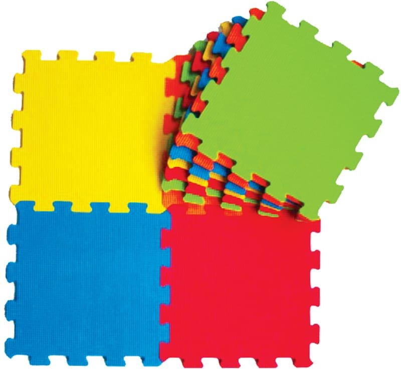 90-984-1.jpg Пъзел подложка за под 33х33 10мм 10 броя от ева пяна без формамиди и фталати и бисфенол - Image 1