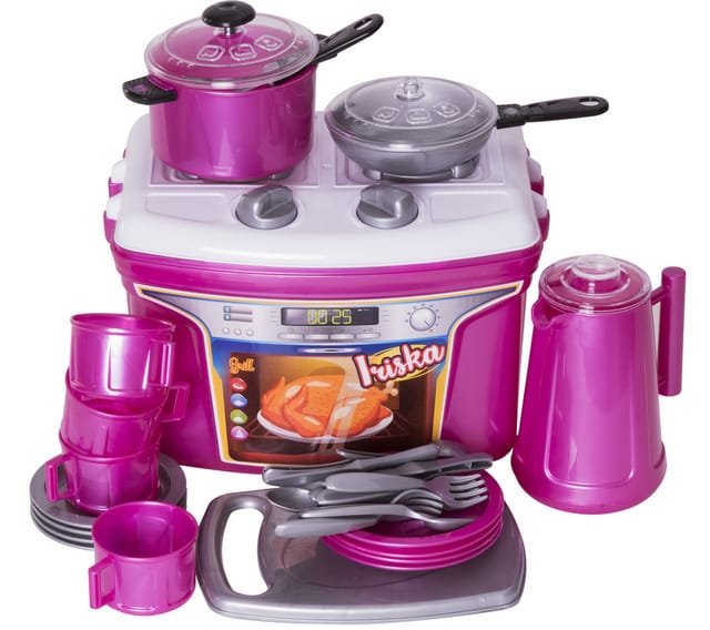 iriska_3-001.jpg Кухня в кутия с дръжка с прозрачен капак 26х20х18 - Image 1