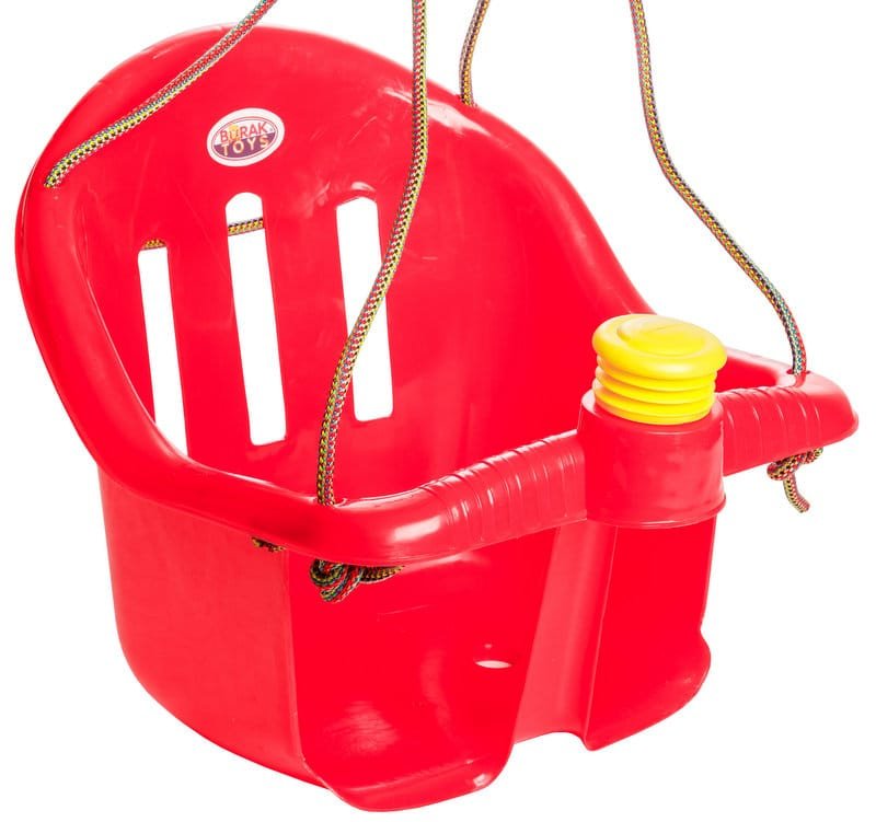 leagan20-206420191002203.jpg Люлка с въже 39х40х34 въже 110 см с халки метални различни цветове - Image 1