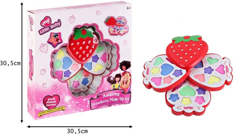 lmn07020yeni-001.jpg Козметичент комплект ягодка 3 нива в кутия 30х30х6 см - Image 1