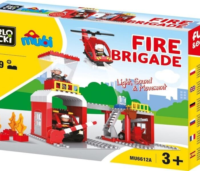 MUBI Пожарна 59 eл. работи с батерии 58 x 41 x 10