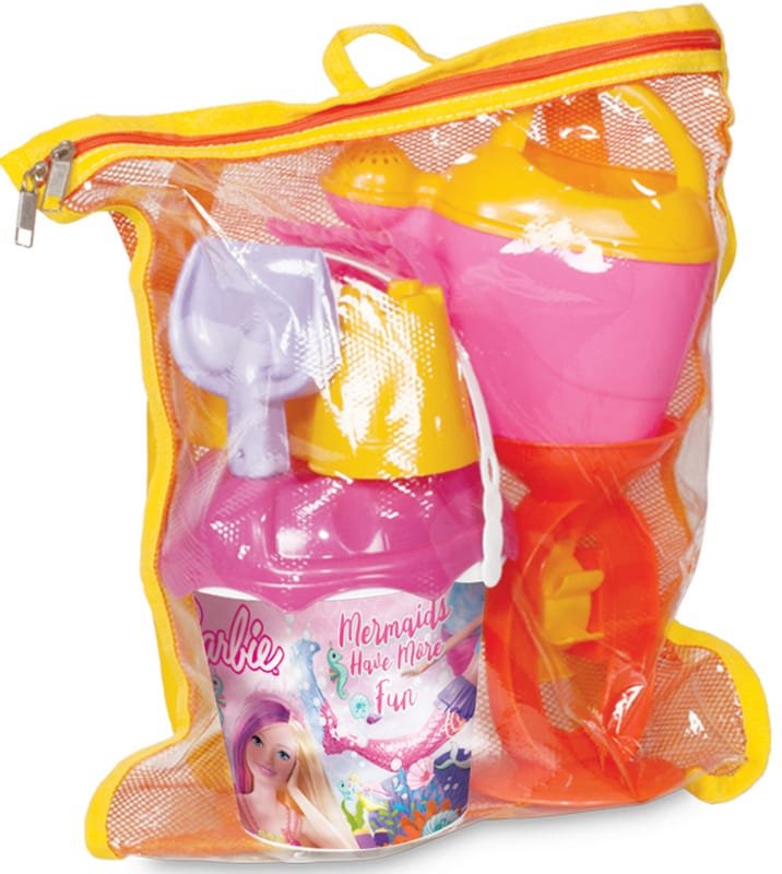 mwap_5407415833fb3ae215437.jpg Кофа раница Барби с пълен пясъчен комплект комплект 30х15х35 - Image 1