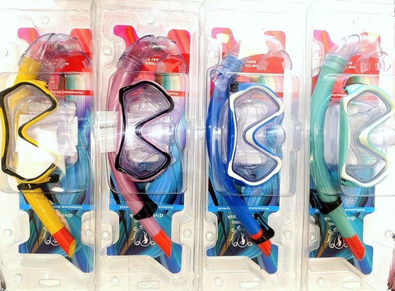 oazis20jr20set20clamshel.jpg Маска и шнорхел комплект силикон поликарбонат джуниор Оазис в кламшел - Image 1