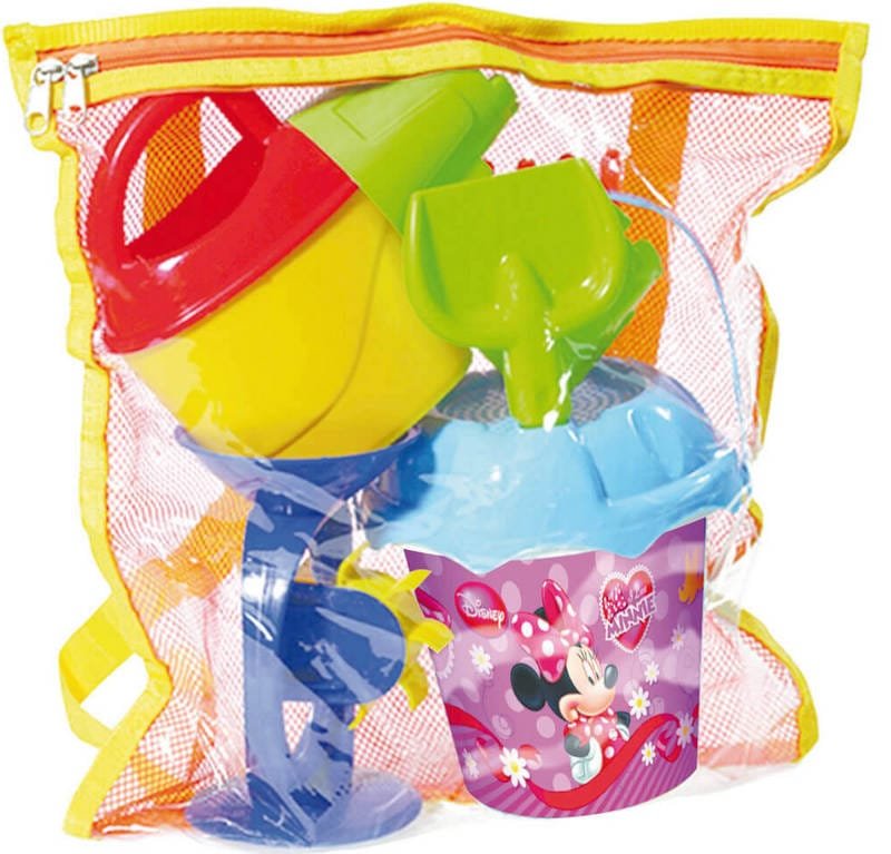 03165wd-001.jpg Кофа раница Мини Маус с пълен пясъчен комплект комплект 30х15х35 - Image 1