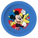 Комплект за хранене с чаша 10.5х6.5 280 мл голяма чиния 21.5 см и малка чиния 17 см BPA free Мики Маус - Image 2