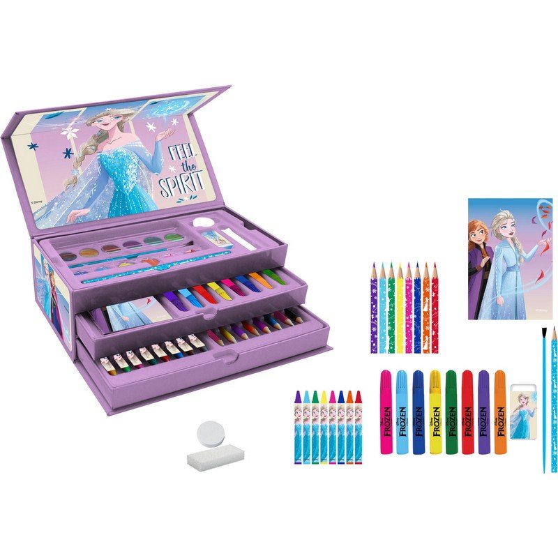 000564355_1-800x800 Триетажно куфарче Фроузен за оцветяване с всичко необходимо за оцветяване 27х14х9 - Image 1