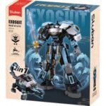 Конструктор Sluban EXOSUIT Трансформер 2в1 превръщане на робот в морска костенурка 239 ел. с 1 фигурка 24х22х7