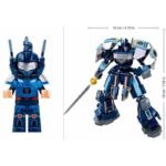 Конструктор Sluban EXOSUIT Трансформер 2в1 превръщане на робот в морска костенурка 239 ел. с 1 фигурка 24х22х7 - Image 2