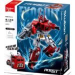 Конструктор Sluban EXOSUIT Трансформер 2в1 превръщане на робот в камион 260 ел. с 1 фигурка 24х22х7