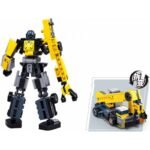 Конструктор Sluban EXOSUIT Трансформер 2в1 превръщане на робот в камион кран 246 ел. с 1 фигурка 24х22х7 - Image 2