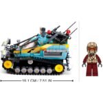 Конструктор Sluban Коли Всъдеход Скорпион с радио контрол и стрелба 530 ел. с 1 фигурка 38х24х7 - Image 3