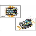 Конструктор Sluban Коли Всъдеход Скорпион с радио контрол и стрелба 530 ел. с 1 фигурка 38х24х7 - Image 4