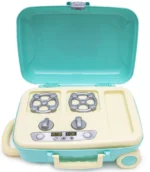 Куфар с кухненси пикник комплект с подвижна дръжка на колела 35х25х15 - Image 2