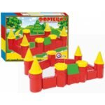 Конструктор крепост голям 26 елемента 36х33х8 размер на кутията за деца над 1 год