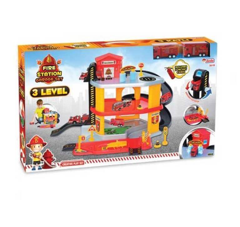 1_768 Паркинг пожарникарска станция на 2 етажа 64х11х41 с метални колички в комплекта .. - Image 1