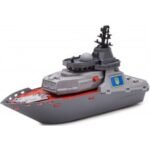 Корвет боен Кортик с изстрелване на ракети и включени 2 мишени 36х11х18