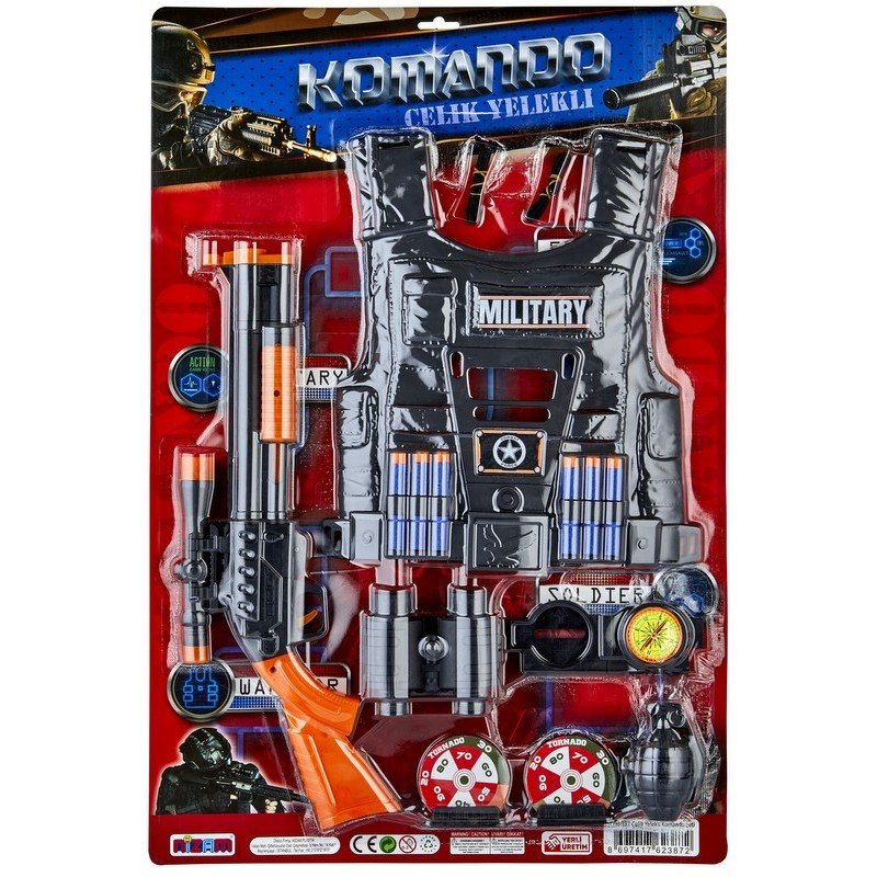 387-800x800 Командос комплект с бронежилитка и пушка с оптика с меки патрони 65х39х4 - Image 1