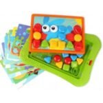 Мозайка с 10 шаблона и 28 елемента за най малките размер на кутията39х30х5