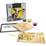 Направи 3Д картина от моделин с рамка и работна инструкция размер на картината 30 х 30 см Крава 40х6х33 - Image 2