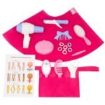 Фризьорски комплект с количка и куфар и аксесоари в кутия 55х37х37 - Image 2