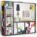 Направи 3Д картина от моделин с рамка и работна инструкция размер на картината 30 х 30 см Крава 40х6х33 - Image 3