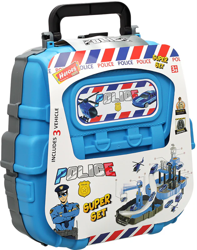 ERN-2015-15 Раница с дръжка със сглобяема полицейска станция 27х28х9 - Image 1