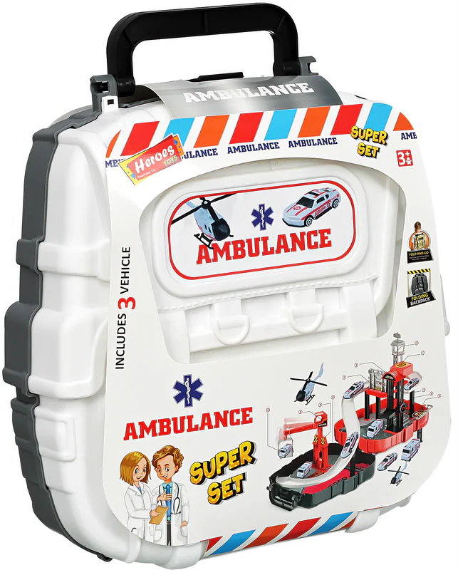 ERN-2016-017 Раница с дръжка със сглобяема болница 27х28х9 - Image 1