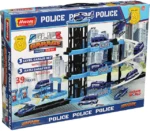 Паркинг 4 етажа с 3 големи площадки и асансьор полицейски участък 44х32х7