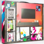 Направи 3Д картина от моделин с рамка и работна инструкция размер на картината 30 х 30 см Фламинго 40х6х33 - Image 3