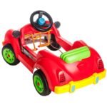 Кола с педали 84x45x38 червено и синьо - Image 2