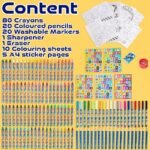 Супер куфар за рисуване 138 ел с метални закопчалки и дръжка Соник 40х29х5 - Image 3