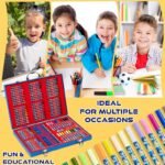 Супер куфар за рисуване 138 ел с метални закопчалки и дръжка Соник 40х29х5 - Image 2