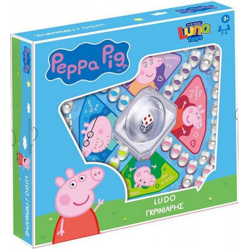 epitrapezio-pop-up-ludo-gkriniaris-peppa-pig-000482779-huge-800x800 Не се сърди човече Пепа Пиг с обемно пластмасово поле 27х27х5 - Image 1
