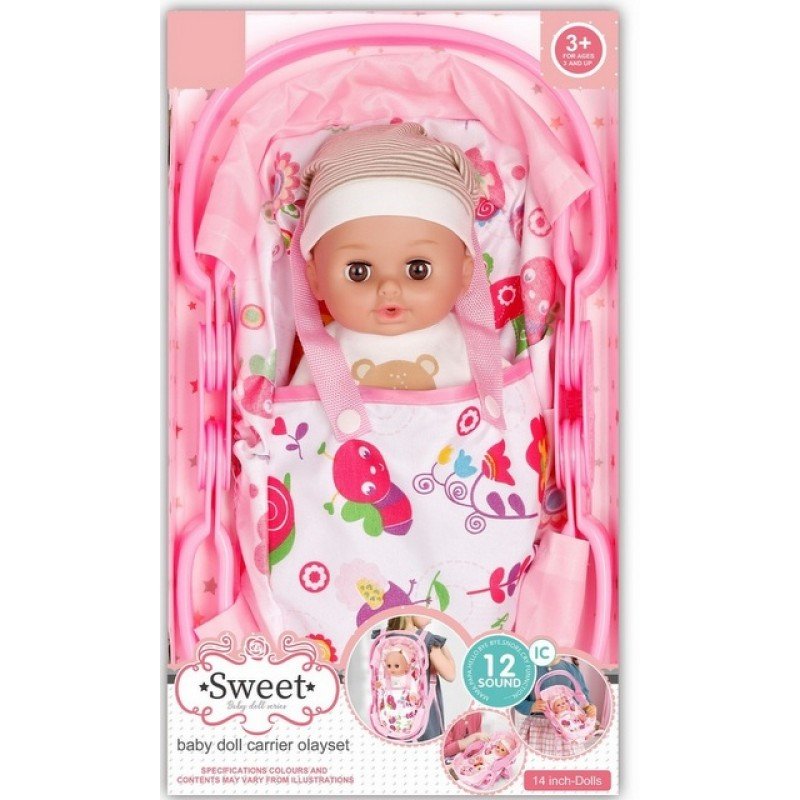 1-1-YW362212-800x800 Кукла 36 см с музика 3в 1 пишкаща и с кошче за носене и може и като раница 40х23х10 - Image 1