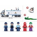 Конструктор Sluban Полиция Оперативен Камион 572 ел. с 5 фигурки 52х33х7 и стрелба - Image 4