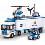 Конструктор Sluban Полиция Оперативен Камион 572 ел. с 5 фигурки 52х33х7 и стрелба - Image 3